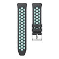 Miniatyrbillede 4 af 5: Soft Silicone Watch Strap for Huawei Watch GT 2e - Grey/Green Grey