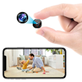 Miniatyrbillede 7 af 11: Intelligent WiFi-kamera Realtidsafspilning Panoramic View Overvågningskamera Black