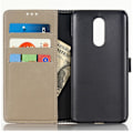 Pikkukuva 3 / 4: Retro Style Wallet Stand Cover for OnePlus 7 - Beige Beige
