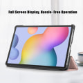 Miniatyrbillede 4 af 10: Tri-fold Stand Smart Case for Samsung Galaxy Tab S7 / S8 Gold