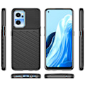 Miniatyrbilde 6 av 8: For OnePlus Nord CE 2 5G Thunder Series Tykk TPU-deksel Black