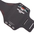 Miniatyrbilde 8 av 10: Arm-veske for løping utendørs, treningsveske for mobiltelefon med refleksstripe, størrelse M Grey