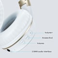 Miniatyrbillede 4 af 7: Bluetooth 5.0 trådløse hovedtelefoner Over-Ear foldbare sportshøretelefoner – Sort Black