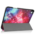 Pikkukuva 2 / 8: iPad Air 11 (2024) Kolminkertainen Teline Tabletin Suojakuori Kynäpidikkeellä - Galaxy Multicolor