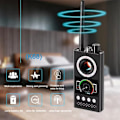 Pikkukuva 4 / 7: langaton signaalin ilmaisin RF Bug Finder Anti-Spy Camera Detector GPS Tracker Locator päivitetty versio Black