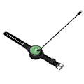 Miniatyrbild 3 av 9: För Garmin Forerunner 265 265S 965 955 Fenix 5 6 7 Laddare Docka Svart