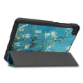 Miniatyrbilde 4 av 7: Mønster Tri-fold Stativdeksel Lenovo Tab M7 (3. generasjon) - Plommeblomst Green