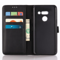 Miniatyrbillede 5 af 5: Crazy Horse Texture Retro Flip Taske til LG G8 ThinQ - Sort Black