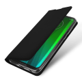 Miniatyrbillede 4 af 5: DUX DUCIS Skin Pro Series Stativ Flip-etui Motorola Moto G7 Plus - Sort Black