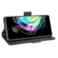 Miniatyrbillede 4 af 9: Wallet Stand Flip Telefontaske til Motorola Edge 20 - Sort Black
