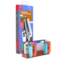 Miniatyrbilde 1 av 11: Kompatibel med Nintendo Switch OLED Joy-Con Controller Ladestasjon Red