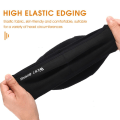 Miniatyrbilde 4 av 6: Vinterbalaclava ansiktsdeksel termisk vindtett fleece Black one size