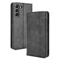 Pikkukuva 1 / 7: Lompakkoteline Käännettävä puhelinkotelo Samsung Galaxy S21 FE 5G: lle - musta Black