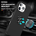 Pikkukuva 4 / 7: iPhone 16 Pro sormenrengasjalustan hybridikotelo Black