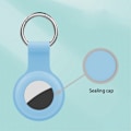 Miniatyrbilde 3 av 7: Veske for A AirTag Bluetooth-kompatibel Tracker Protector Sleeve Anti-Lost - Hvit White