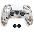Miniatyrbilde 1 av 4: DATA FROG Silikondeksel for Sony Playstation 5 Gamepad med 2 Rocker Caps Multicolor