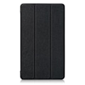 Miniatyrbillede 1 af 5: Lenovo Tab E7 TB-7104F Trifoldet stativ PU Læder Beskyttelsesetui Black