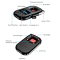 Miniatyrbild 3 av 11: T30 Dold kameradetektor Magnetisk GPS-avlyssningsdetektor Infraröd kamerasökare Svart