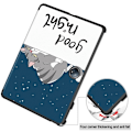 Miniatyrbilde 3 av 7: For OnePlus Pad 2 Tri-fold Stativ Våkne / Sove Deksel Tablettveske - Katt Multicolor