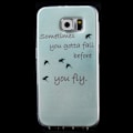 Pikkukuva 1 / 6: Samsung Galaxy S6 TPU skal Fall Before You Fly Purple