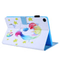 Pikkukuva 8 / 8: Samsung Galaxy Tab A9 Flip Stand Case PU Leather Pattern Tablet Cover Multicolor