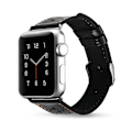 Miniatyrbild 2 av 9: XOOMZ Classic Rem Honeycomb för Apple Watch Series 2/1 38mm Svart
