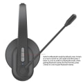 Pikkukuva 3 / 10: OY631 Bluetooth 5.3 -kuulokkeet Asiakaspalvelukuulokkeet mikrofonikuulokkeilla. Black