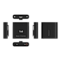 Miniatyrbillede 7 af 11: 2-i-1 Bluetooth Sender Modtager Adapter til Musik Audio Transceiver Black