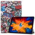 Miniatyrbilde 1 av 8: Trifoldbart deksel til Lenovo Tab P11 Pro TB-J706F - Graffiti Multicolor