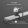 Miniatyrbild 5 av 6: IMAK Four Corners Airbag TPU Skal OnePlus Nord CE4 Lite Transparent
