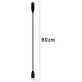 Pikkukuva 2 / 8: Xiaomi Mijia -lasikameralle MJSV01fc latauskaapeli USB Type-C Black