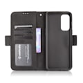 Miniatyrbillede 4 af 9: Wallet Stand Flip-telefonetui til OnePlus Nord 2 5G - Sort Black
