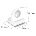 Miniatyrbillede 5 af 6: Til Google Pixel Watch 3 45/41mm Watch 2 Opladningsdock Oplader med 1m kabel White