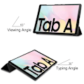 Miniatyrbillede 4 af 9: Trifoldet stativetui til Samsung Galaxy Tab A7 10.4" Black
