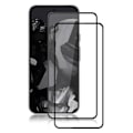 Miniatyrbillede 1 af 9: AMORUS For Pixel 9 / 9 Pro Skærmbeskytter Glas 2stk Transparent