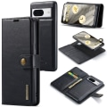 Miniatyrbilde 1 av 9: DG.MING for Google Pixel 8 Avtakbart 2-i-1 Lommebokdeksel Black