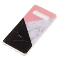 Miniatyrbillede 3 af 5: Marble Pattern IMD TPU Soft Back Case for Samsung Galaxy S10 - Style H Multicolor