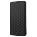 Miniatyrbillede 6 af 6: Rhombus tegnebog taske til Samsung Galaxy S23 Ultra - Sort Black