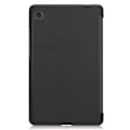 Miniatyrbillede 5 af 8: Mønster Trifoldet Stativbetræk Lenovo Tab M7 (1 Gen) - Sort Black