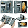 Pikkukuva 1 / 11: Samsung Galaxy S21+ (Plus) CASEME 2-in-1 Detachable - Blue Blue