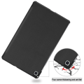 Miniatyrbillede 6 af 9: Trifoldet stativetui til Samsung Galaxy Tab S6 Lite - Sort Black