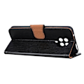 Pikkukuva 3 / 11: Nappa Texture Split lompakkotelineen kansi Xiaomi Poco F2 Prolle Black