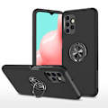 Pikkukuva 1 / 7: Samsung Galaxy A32 5G sormirenkaan tukijalustan hybridikotelo Black