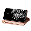 Pikkukuva 7 / 7: Samsung Galaxy S25+ Kotelo Tähtitaivas Kaiverrettu Lompakkokotelo Pink gold