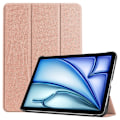 Miniatyrbilde 1 av 9: Etui for iPad Air 11 (2024) - Tri-fold Stativ Tablettdeksel - Roségull Pink gold
