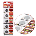 Miniatyrbillede 1 af 2: Alkalisk Knappcellbatteri CR1620 Storpack Silver