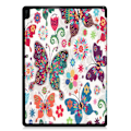 Miniatyrbillede 3 af 8: Pattern Printing Tri-fold Stand Cover Lenovo Tab E10 - Butterfly Multicolor