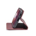 Pikkukuva 6 / 11: CASEME Retro Wallet Case for Xiaomi Mi 11 - Wine Red Red