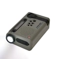 Miniatyrbild 11 av 11: Bärbar Radio LED-ficklampa 2000mAh batteri SOS handvev Soldriven Grön