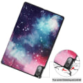 Miniatyrbillede 5 af 8: Tri-fold Stand Cover for Lenovo Tab P11 Pro TB-J706F - Starry Sky Multicolor